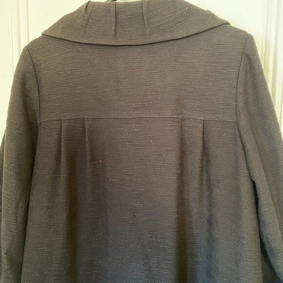 Lilly Pulitzer Black Pea Coat - Picture 7 of 7